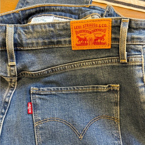 Levi’s 721 High-Rise Skinny Jeans, Rugged Indigo, 29x30 - Picture 6 of 8